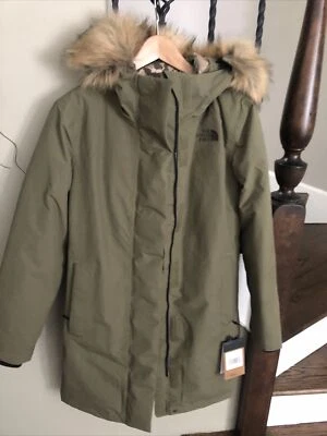 Parka para mujer North Face Arctic talla pequeña verde oliva ¡Nueva con etiquetas! $299 Foto 1 de 4