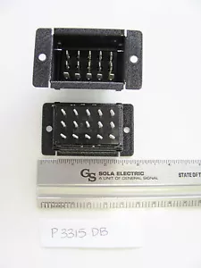 Beau P-3315-DB - 15 Position 10A Plug, Deep Bracket, Cinch P-315-DB, 38330-5715 - Picture 1 of 1