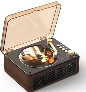 CD Player with Speakers Bluetooth Nostalgic Retro Portable CD Players for Hom... - Picture 1 of 18