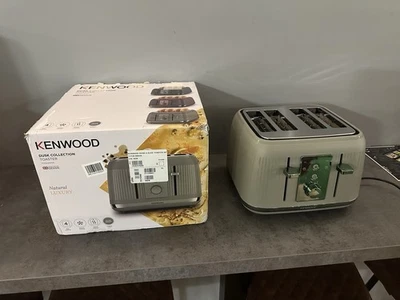 Kenwood TFP30.000GN 4 Slice Toaster Defrost Function Dusk 1800w Olive Green - Image 1 of 4