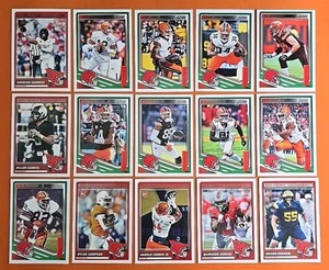 🟤🟠🟤 2025 SCORE CLEVELAND BROWNS COMPLETE BASE TEAM SET (15 CARD LOT)🟠🟤🟠 - Picture 1 of 16
