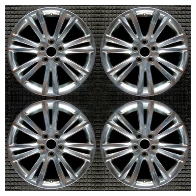 Set 2015 2017 2019 2021 Chrysler 300 OEM Factory 18 Polished Wheels Rims 2536 - Image 1 of 4