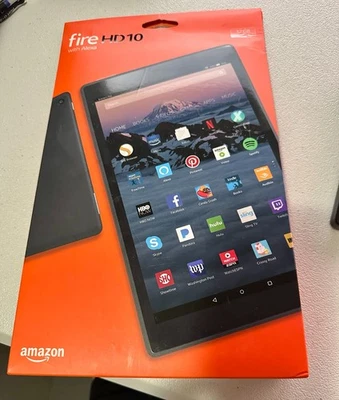Tablet Amazon Fire HD 10 7ª Generación 32 GB, 10,1 pulgadas con Alexa - Negra - NUEVA Foto 1 de 2