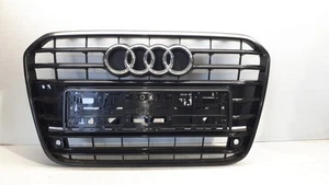 11-18 AUDI A6 C7 Front Centre Grille And Badge 4G0853037 *Genuine* - Picture 1 of 15