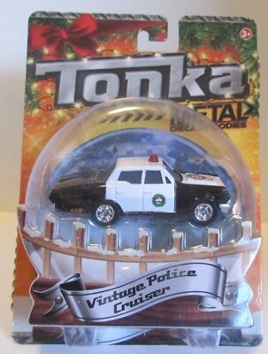 Tonka - Metal Diecast Bodies - Vintage Police Cruiser - 2015 Hasbro (B2) - Image 1 of 4