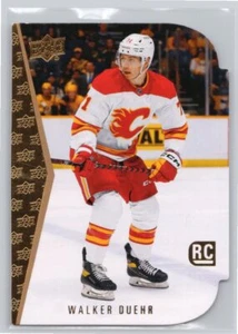 2023-24 Upper Deck #RDT-15 Walker Duehr 1994-95 Rookie Die Cuts Flames RC - Picture 1 of 2