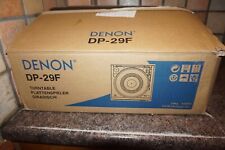 Denon DP-29F (Silver) Turntable With box and Manual