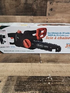 Scotts LCS31020S in. 20-Volt Lithium Ion Cordless Chainsaw, 2Ah Battery - Picture 1 of 13