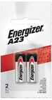 Energizer A23 Battery 12Volt 23AE 21/23 GP23 23A 23GA MN21 2 Pack Sealed  