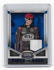 2018 Certified Racing NASCAR Piece of the Race Relics BLUE Trevor Bayne 29/49