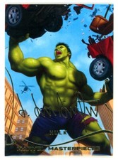 HULK 2022 UD Marvel Masterpieces Gold Signature Level 2 #43 C2