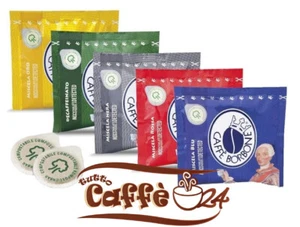 Confezione 50 150 Cialde Caffè Borbone Miscela Nera Rossa Blu Oro Dek - Foto 1 di 21