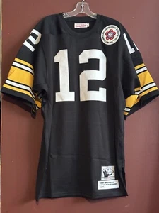 Mitchell and Ness Authentic Pittsburgh Steelers 1975 Terry Bradshaw Size 44 - Picture 1 of 8