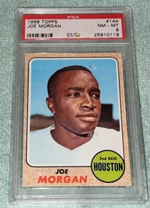 1968 Topps Joe Morgan #144 *** PSA-8 (NM-MT) *** "Great Color!” “Sharp Card!” - Picture 1 of 2