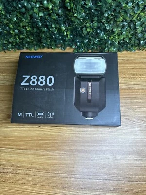 NEEWER Z880-C TTL Li-ion Camara Flash For Canon (READ) - Image 1 of 4