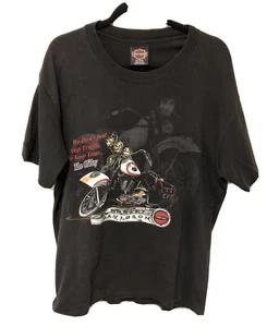 Vintage 1996 Harley-Davidson Motorcycles Tyler, Texas T-Shirt Sz-L Lone Star - Picture 1 of 11