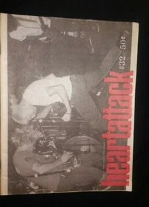 VINTAGE PUNK ZINE HEARTATTACK #32 September 2001 Building an Anti-war movement - Picture 1 of 5