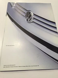 Original first year 1998 Volkswagen Golf European English Language brochure - Picture 1 of 6