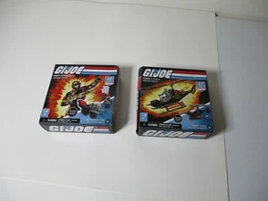 G.I. JOE CONSTRUCTION SET COBRA F.A.N.G. & NINJA SPEED CYCLE - Picture 1 of 5