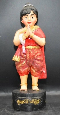 Amuleto Talismán Kumaree Tailandés Santo Fetiche Dije Magia Dinero Suerte Fortuna Riqueza Foto 1 de 4