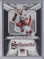 2012 Rookie Anthology Crown Royale Silhouette Materials Prime /25 Keith Primeau