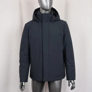 WOOLRICH Stretch Nylon Jacket with Padding and Removable Hood Size XXL - Picture 1 of 16