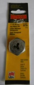 M5 x 0.8 Hanson Die Nut High Carbon Steel 1" AF - Picture 1 of 1