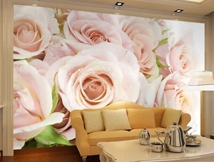 3D Rosa Rose Blume Q6984 Tapete Wandgemälde Fototapete Selbstklebend Kay - Bild 1 von 11