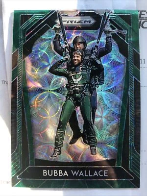 2020 Prizm Racing Variations Green Scope #15 Bubba Wallace 98/99 - Image 1 of 2