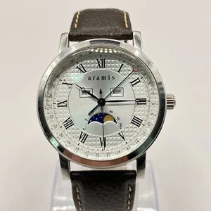 Bracciale Uomo Aramis CAL-6P80 Triplo Calendario Fasi Lunari Modello 50° Anniversario - Foto 1 di 10