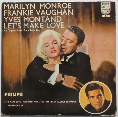 Marilyn Monroe Let's Make Love 1960 Mexico Soundtrack 7 " EP Mit P/S 45 VG+ - Bild 1 von 3