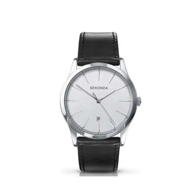 Reloj para hombre SEKONDA 3531 con correa negra | Stockista autorizado PVP £34,99 Foto 1 de 2