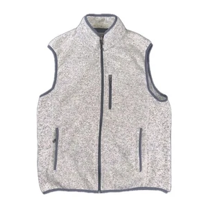 Free Country Vest Men’s Large Gray Full-Zip Utility Outdoor Casual Layering - Picture 1 of 8