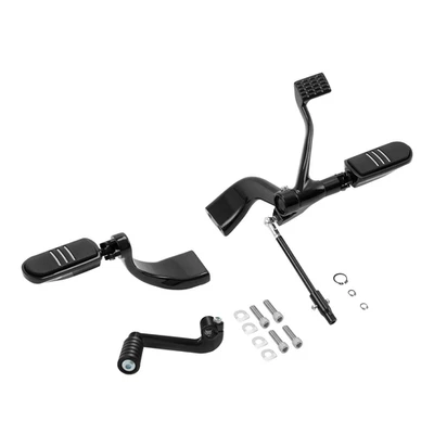 Mid Control Shifter Lever Pegs Kit Fit For Harley Sportster XL 883 XL1200 14-22 - Image 1 of 4