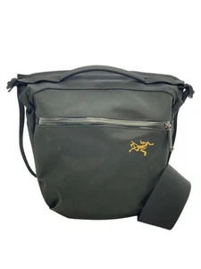 SUNWEST Shoulder Bag Arro 8 Nylon Black 24019-122538 Used - Picture 1 of 8