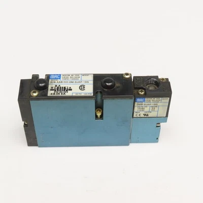 MAC 92B-AAB-000-DM-DJAP-1DG 4-полосный пневматический катушечный клапан катушка 120 В катушка - Изображение 1 из 4