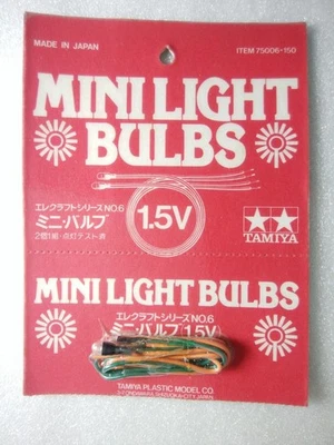 Vintage Tamiya 75006 EC006 Original 1.5V Mini Incandescent Light Bulbs NEW NIB ! - Image 1 of 2