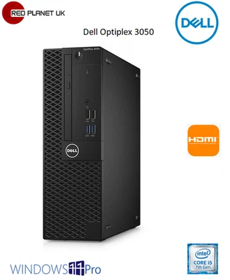Dell Optiplex 3050 SFF Intel I5-6500 @ 3.2GHz 8 GB RAM 128 GB SSD Windows 11 Pro - Image 1 of 3
