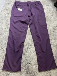 Pantalones Médicos Damas Mujeres Grandes Ciruela Todas las Tallas 31 Entrepierna Poliéster/Rayón/Spandex - Imagen 1 de 10