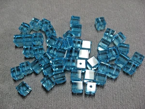 5 mm Aqua Himmlischer Kristallwürfel - Bild 1 von 3