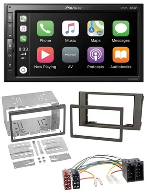 Pioneer USB MP3 DAB 2DIN Bluetooth Autoradio für Iveco Daily 06-14 dunkelgrau - Bild 1 von 4