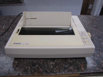 RARE Vintage Epson LQ-800 Dot-Matrix Impact Printer- TESTED & WORKING!  - HG31 - Image 1 of 4