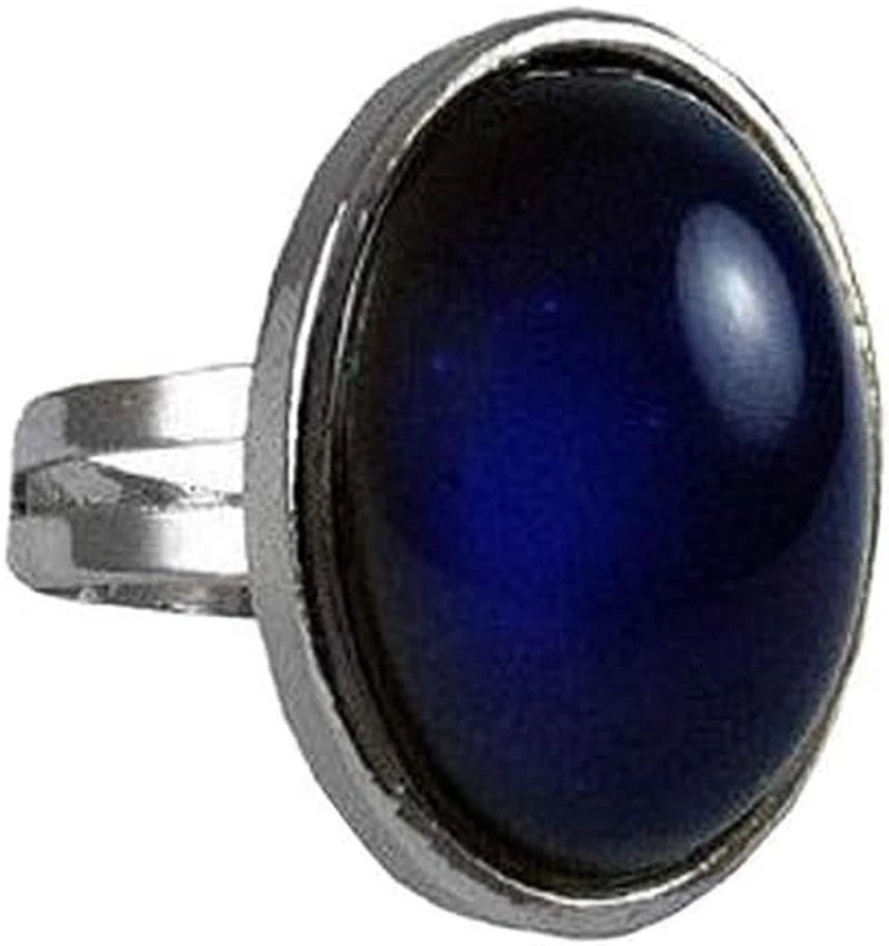 Bewild Original Oval Mood Ring (Adjustable Size) One Size Fits All