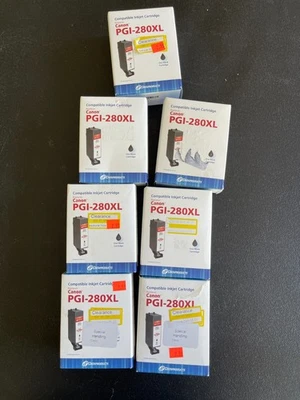7 Data Products Compatible with Canon PGI-280XL High Yield Black Ink Cartridge - Image 1 of 4