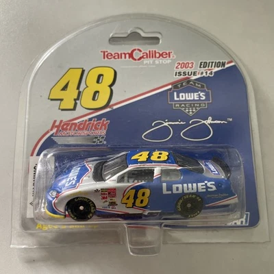 TEAM CALIBER 1:64 DieCast 2003 CHEVY MONTE CARLO #48 Jimmie Johnson (Lowes) - Image 1 of 2