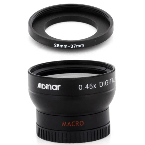 Albinar 28mm Wide Angle Lens + Macro for NIKON COOLPIX 4500 995 990 Camera NEW - Image 1 of 1
