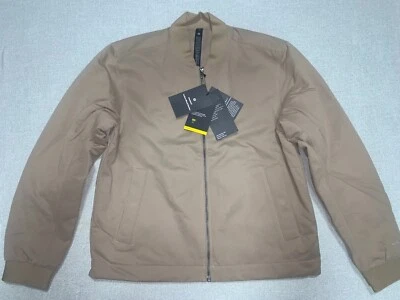 Chaqueta Bomber Lululemon Nueva Con Etiquetas Aislada Mezcla Algodón L Roble Transparente Foto 1 de 4