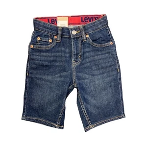 Levi's Boy's Zip Fly & Button Closure Belt Loops Adjustable Waistband Shorts - Picture 1 of 2