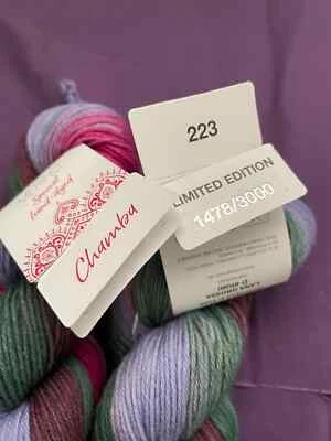 Lana Grossa Meilenweit Merino Hand Dyed - Fingering Wt Yarn - 2 - 50gr Hanks - Image 1 of 4