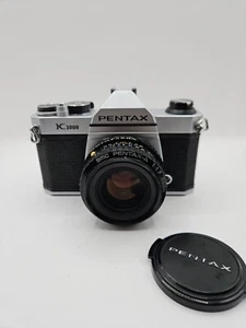 Asahi Pentax K1000 35mm Film SLR with 50mm f/1.7 Lens - Good Used Condition - Picture 1 of 8